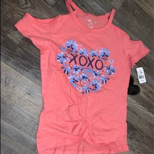 Little Girl’s Cold Shoulder Top. Size 10/12